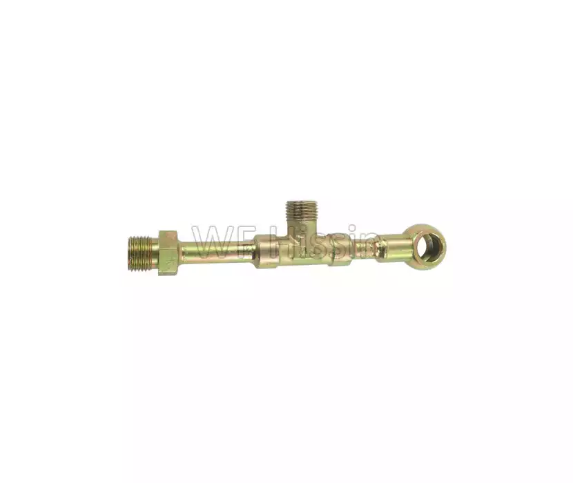 Left cylinder right steering pipe